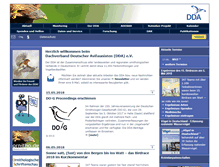 Tablet Screenshot of dda-web.de